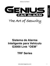 Genius Car Alarm Alarma G3000 Link TRF Series El manual del propietario