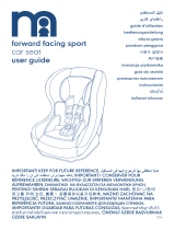 mothercare Sport Forward Facing Car Seat Guía del usuario