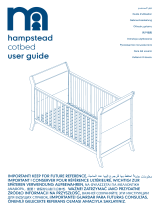 mothercare Hampstead Cot Bed Guía del usuario