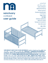 mothercare Sanctuary Cot Bed Guía del usuario