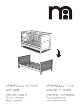 mothercare Shrewsbury Cot Bed Guía del usuario