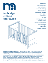 mothercare Tunbridge Cot Bed Guía del usuario