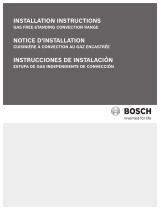 Bosch HGS7052UC/08 Guía de instalación