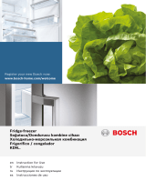 Bosch Free-standing larder fridge Manual de usuario