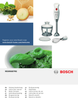 Bosch MSM6B7RE Manual de usuario