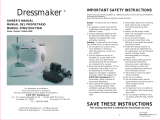 Dressmaker Dressmaker 998B Manual de usuario