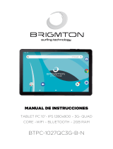 Brigmton BTPC-1027 QC 3G B N Guía del usuario