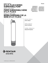 Pentair ST.E.P. PLUS D Serie El manual del propietario