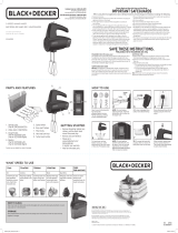Black & Decker MX410B Manual de usuario