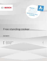 Bosch GAS RANGE COOKER Instrucciones de operación