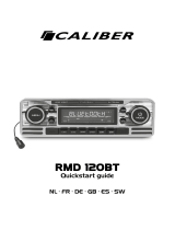 Caliber RMD120BT Guía de inicio rápido