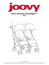 Joovy TwinGroove Ultralight Manual de usuario