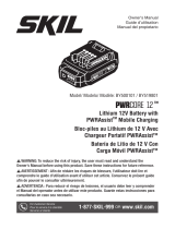 Skil PWRCORE 12 BY500101 El manual del propietario