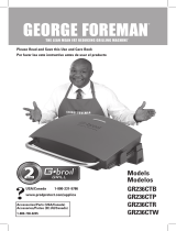 George Foreman GR236CTR Guía del usuario
