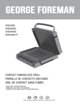 George Foreman GRD6090BC El manual del propietario