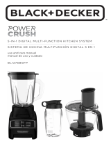 BLACK+DECKER POWER CRUSH BL1275BGFP Guía del usuario