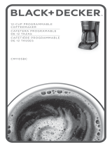 Black & Decker CM1160B Manual de usuario