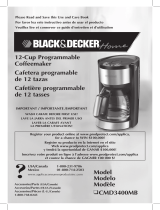 Black & Decker CMD3400MB Guía del usuario