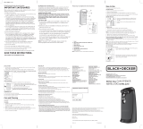 Black and Decker Appliances EC475W-2 Guía del usuario
