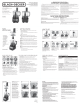 Black and Decker Appliances FP4200B Guía del usuario