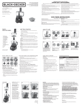 Black and Decker Appliances FP4150BC Guía del usuario