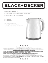 Black and Decker Appliances KE1560WC Manual de usuario