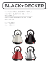 Black and Decker Appliances KE2900-Series Guía del usuario