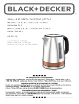 Black and Decker Appliances KE3100C Guía del usuario