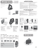 Black and Decker Appliances MX400B-T Guía del usuario