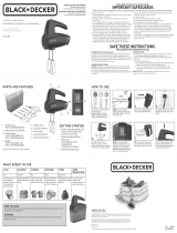 Black & Decker MX410B Guía del usuario