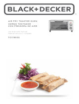 Black & Decker TO1785SG Air Fryer Toaster Oven Manual de usuario