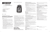 Black and Decker Appliances TR1278B-T Guía del usuario