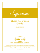 Baby Lock Soprano Guia de referencia