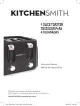 Bella KitchenSmith 4 Slice Toaster El manual del propietario