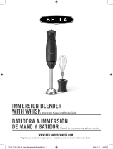 Bella Immersion Blender El manual del propietario