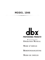 dbx 1046 El manual del propietario