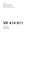 Gaggenau VR414611 El manual del propietario