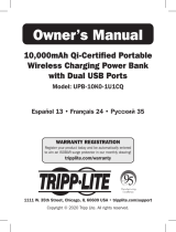 Tripp Lite UPB-10K0-1U1CQ El manual del propietario