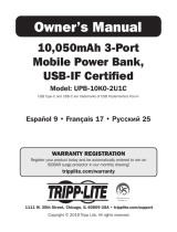 Tripp Lite UPB-10K0-2U1C El manual del propietario