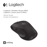Logitech Wireless Mouse M510 - Setup Guide Guía de instalación