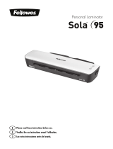 Fellowes Plastifieuse Sola A4 5745602 Manual de usuario