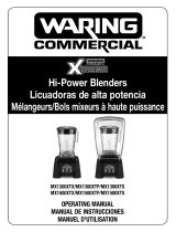 Waring Commercial MX1300XTX Manual de usuario