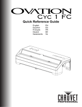 Chauvet Professional Ovation CYC 1 FC Guia de referencia