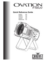 Chauvet Professional OVATION Guia de referencia