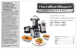Hamilton Beach Professional 58770 Guía del usuario
