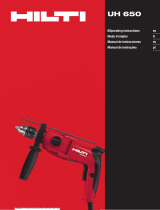 Hilti UH 650 Instrucciones de operación