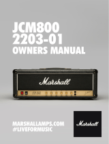 Marshall JCM800 2203 El manual del propietario