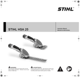 STIHL HSA 25 Manual de usuario