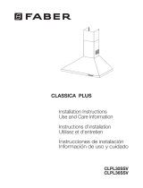 Faber CLASSICA PLUS CLPL30SSV Guía de instalación