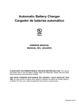 Schumacher UL 102-8 SC1281 Battery Charger El manual del propietario